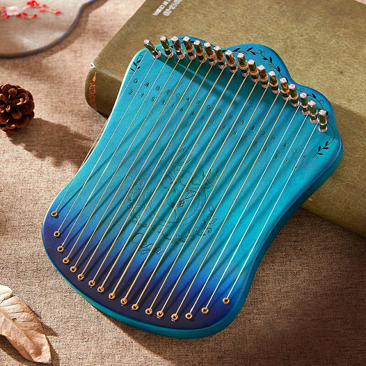 Harpika instrument blue
