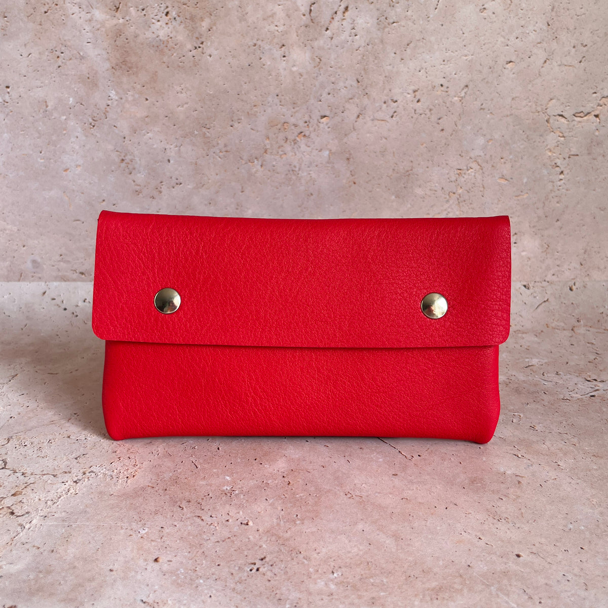 pochette chéquier téléphone avec passants ceinture en cuir maroquinerie française