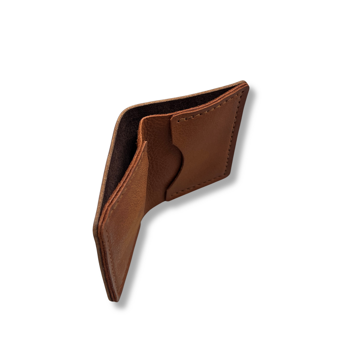 porte carte en cuir ébène lie de vin cognac maroquinerie française faméthic