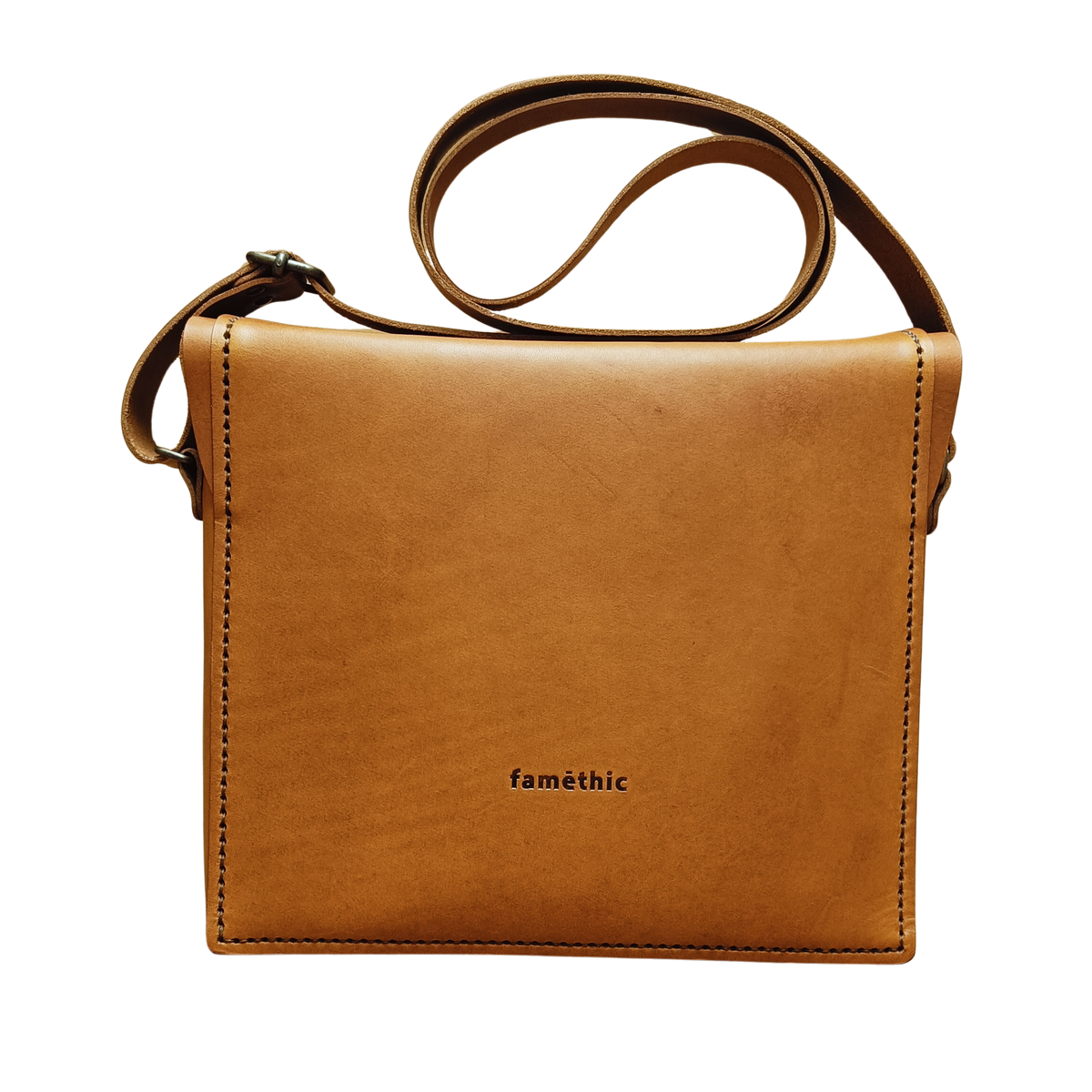 sacoche en cuir homme faméthic maroquinerie fabriqué en france