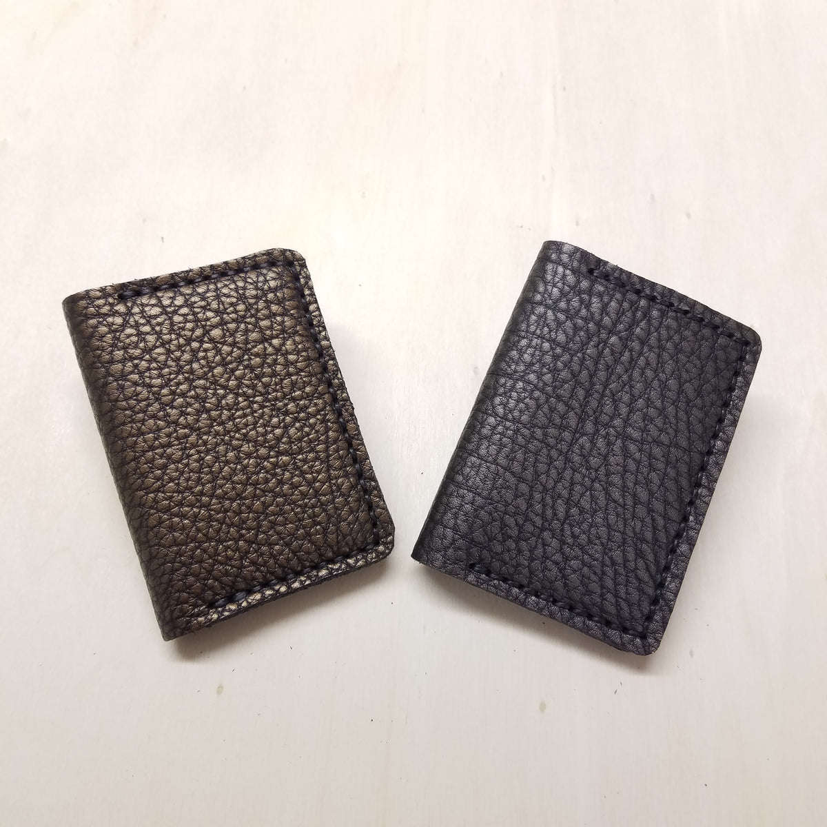 collection capsule famethic cuir porte-monnaie porte-carte petite maroquinerie pochette blague à tabac