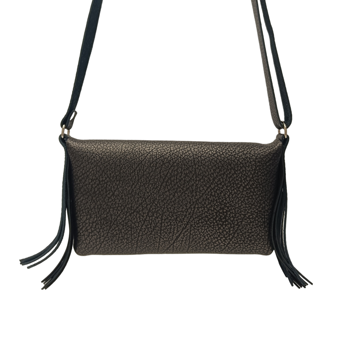 sac à main cuir anthyllis bronze noir argenté famethic maroquinerie fabrication française made in france createur marque