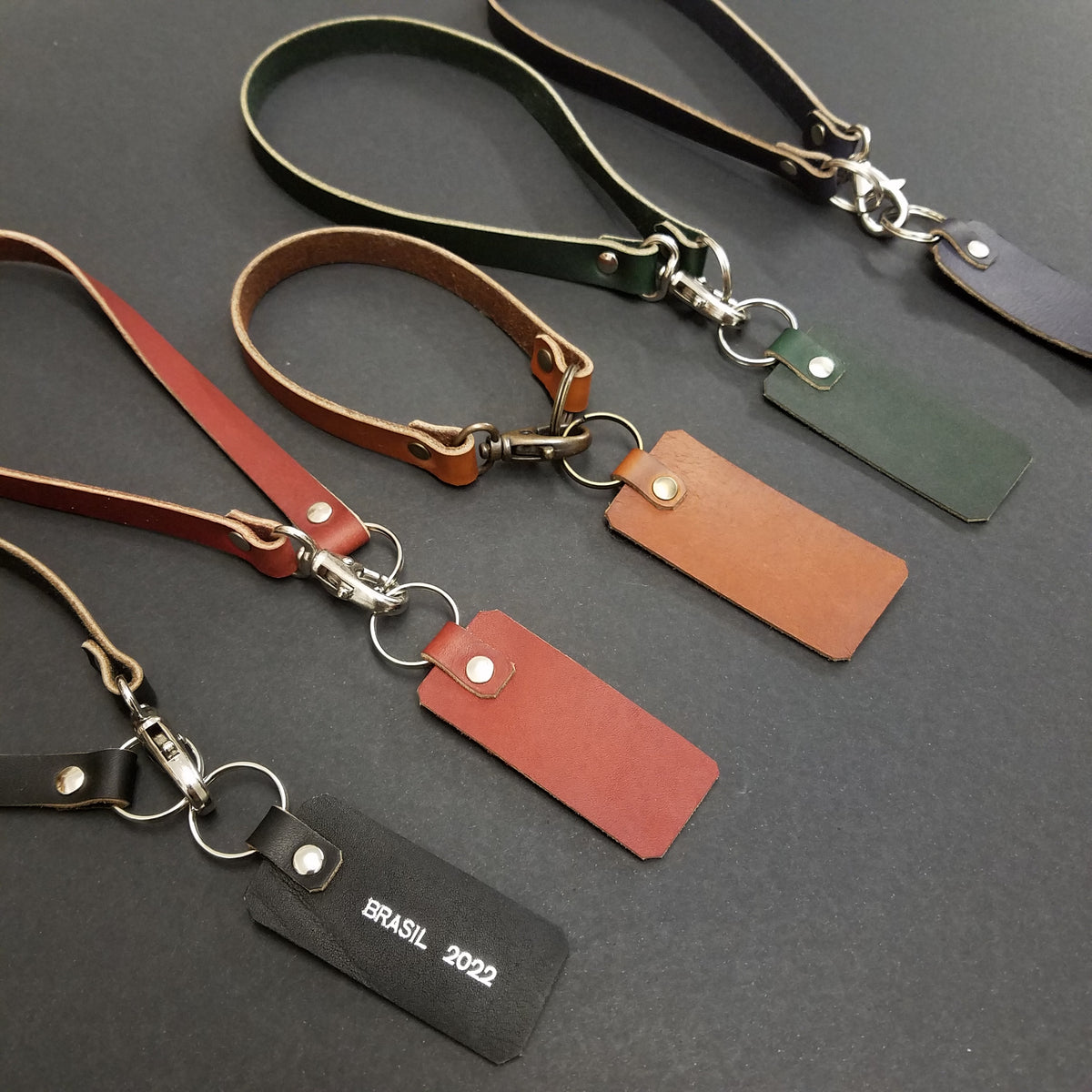 Porte-clefs attache clé rallonge cuir mousqueton personnalisable maroquinerie recyclé upcyclé responsable éco-responsable éthique française artisan marseille