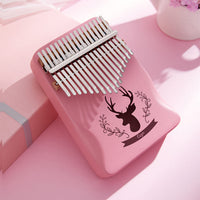 Pink Kalimba Animal Deer