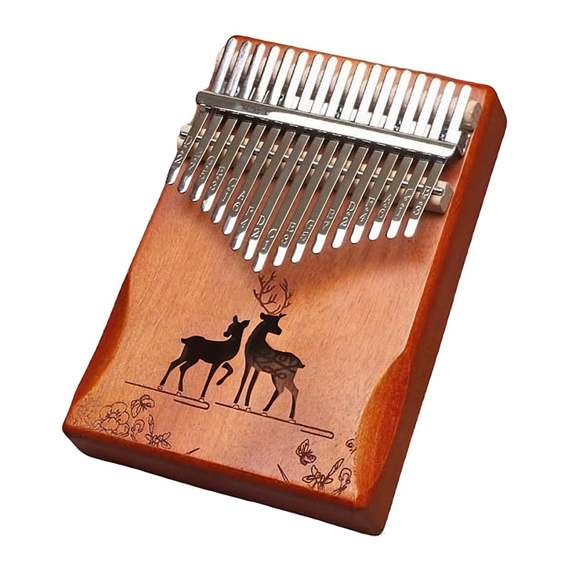 Kalimba with 17 tines