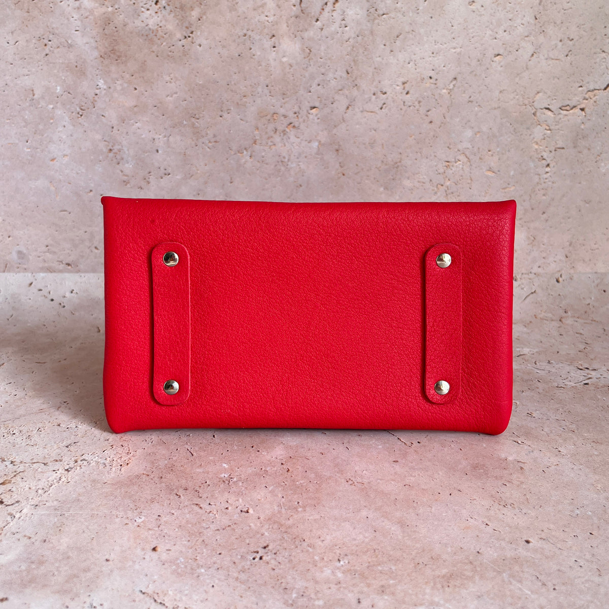 pochette chéquier téléphone avec passants ceinture en cuir maroquinerie française