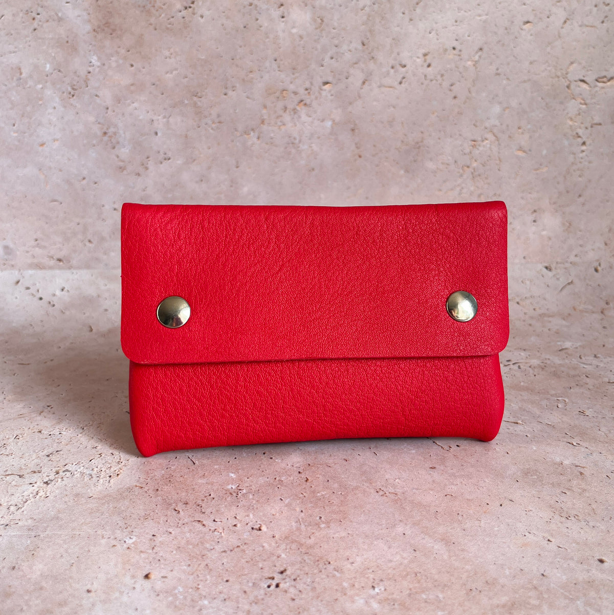 pochette avec passants ceinture en cuir maroquinerie française