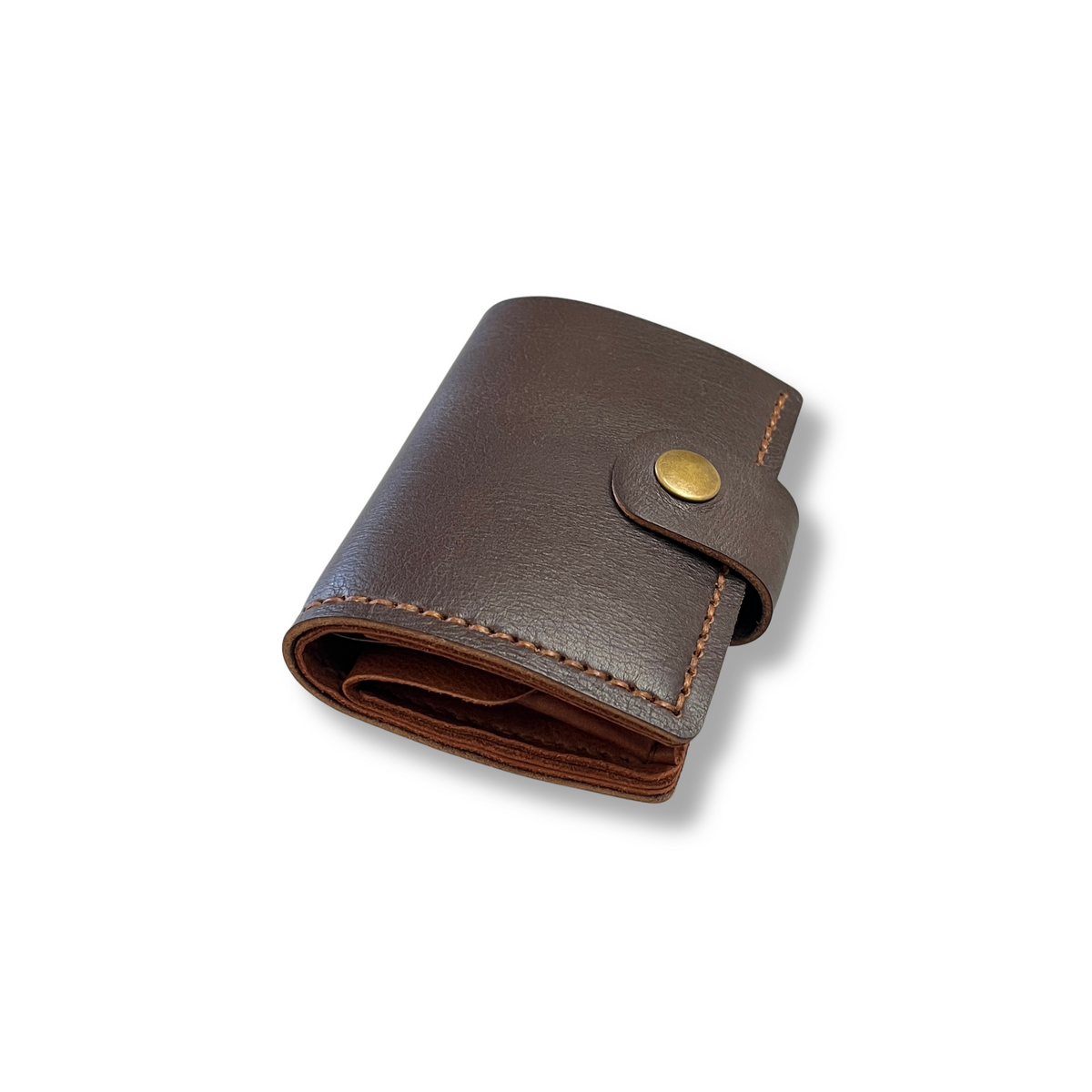 portefeuille en cuir complet de format poche maroquinerie française