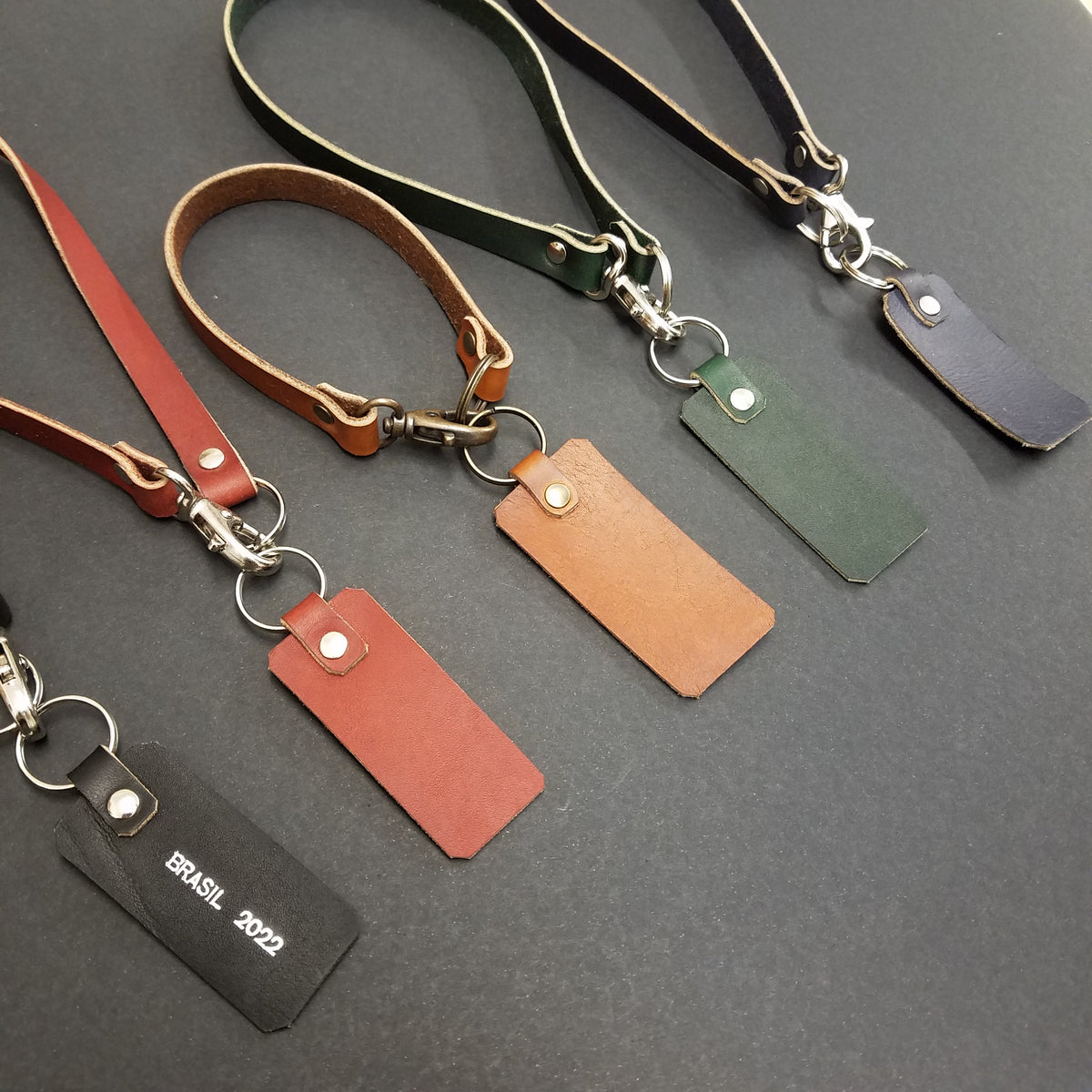 Porte-clefs attache clé rallonge cuir mousqueton personnalisable maroquinerie recyclé upcyclé responsable éco-responsable éthique française artisan marseille